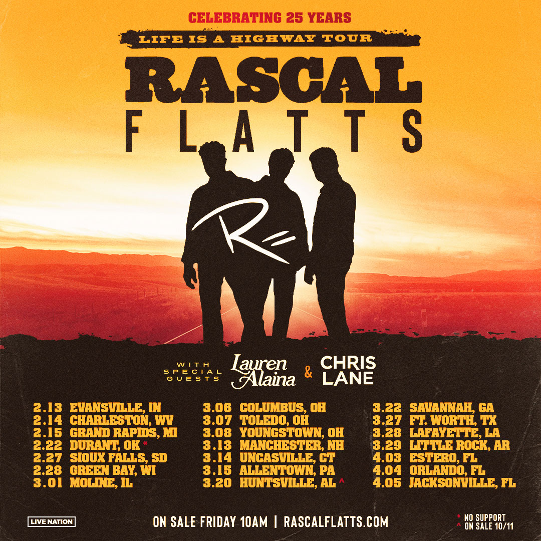 Rascal Flatts - Life Is A Highway Tour